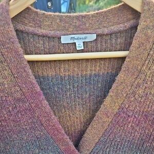 Madewell Earthy Tones Knit Sweater